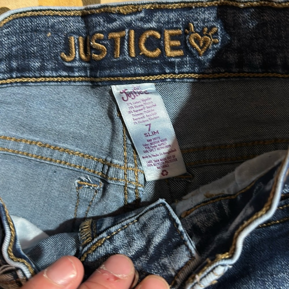 Little girls jeans, Justice brand